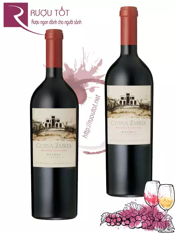 Rượu Vang Catena Zapata Malbec Thượng hạng