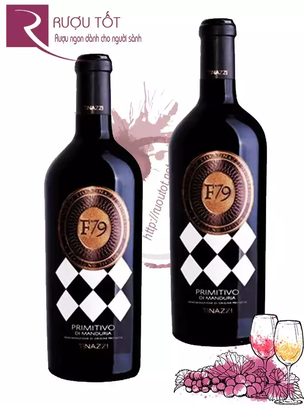 Vang Ý F79 Tinazzi Primitivo Di Manduria DOP Cao cấp