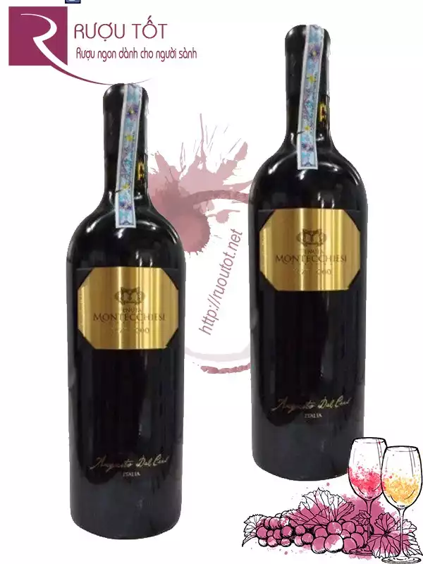 Vang Ý Tenuta Montecchiesi 23k Gold Selection 2009