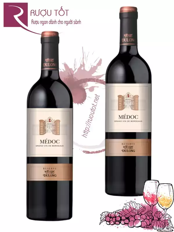 Vang Pháp Bordeaux Médoc Resever