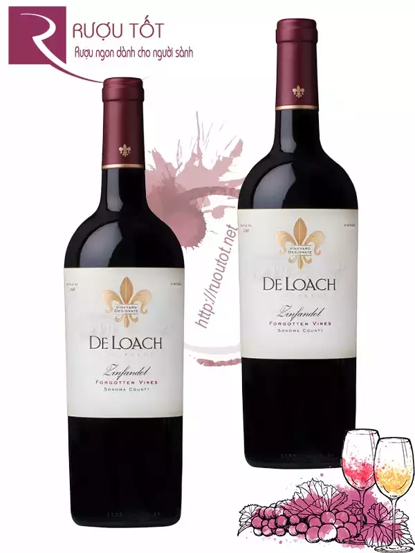 Rượu Vang DeLoach Forgotten Vines Zinfandel