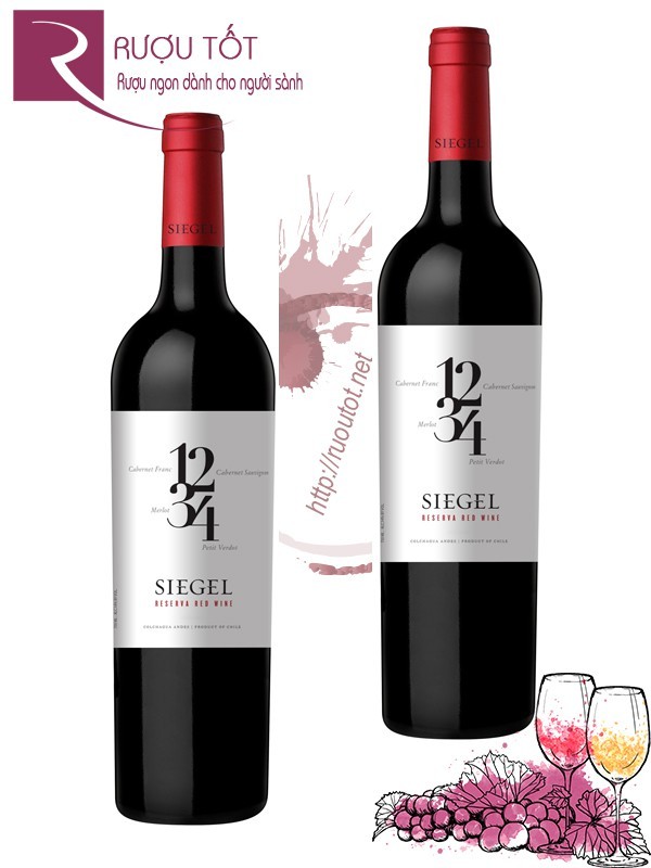Vang Chile 1234 Siegel Reserva Red Wine