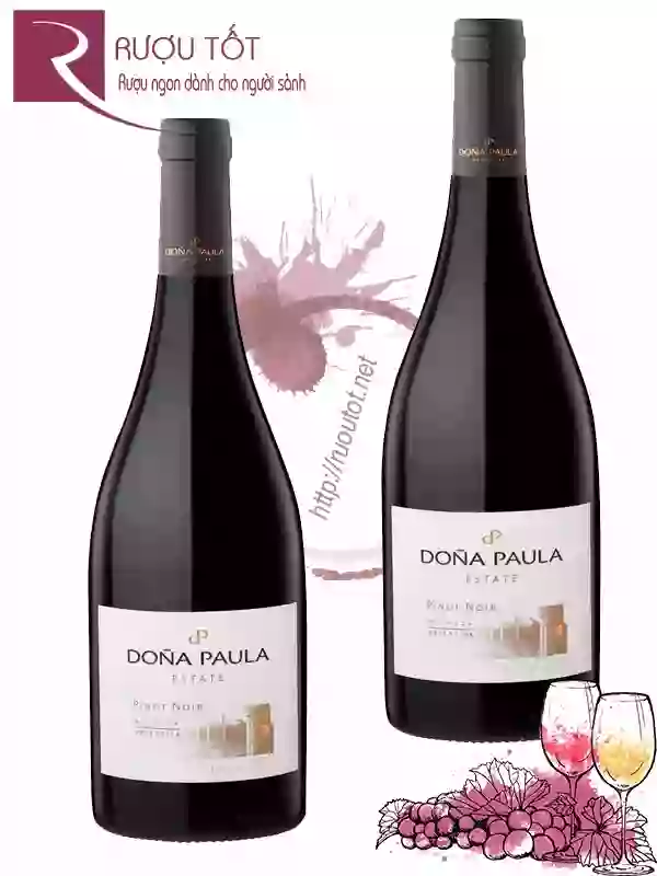 Rượu Vang Dona Paula Estate Pinot Noir Thượng hạng