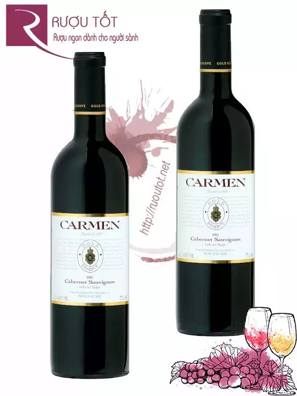 Vang Chile Carmen Gold Reserve Cabernet Sauvignon