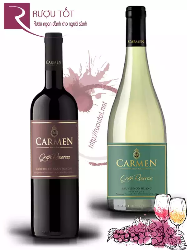 Rượu Vang Carmen Gran Reserva Cabernet Sauvignon - Sauvignon Blanc