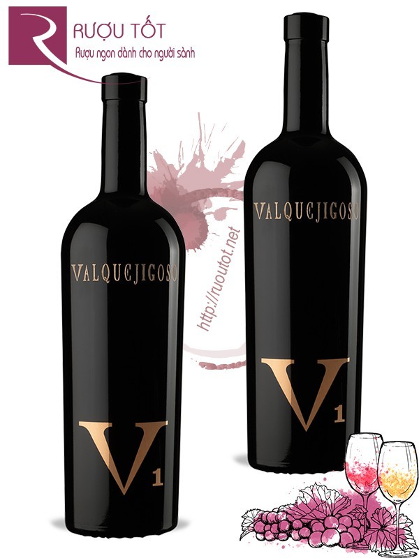 Rượu vang V1 Valquejigoso Thượng hạng