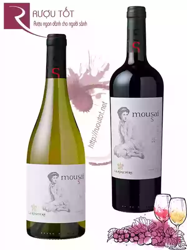 Vang Chile Mousai Reserva (Red – White) Thượng hạng