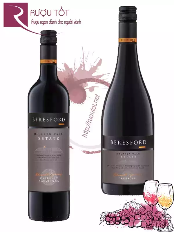 Rượu vang Beresford McLaren Vale Estate Red Wine Cao cấp