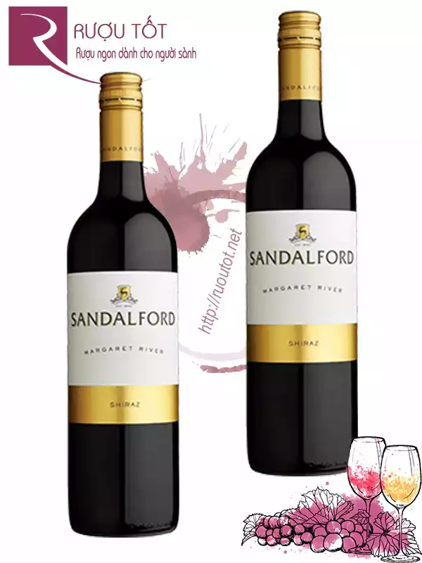 Vang Sandalford Margaret River Shiraz Cao Cấp