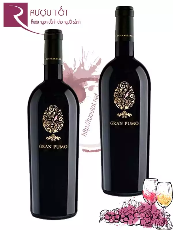 Vang Ý Gran Pumo d'Oro Primitivo di Manduria Riserva