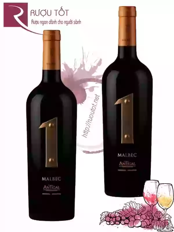 Rượu Vang Antigal 1 Uno Malbec Thượng hạng