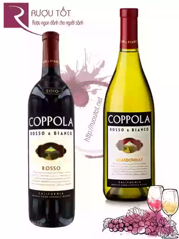 Rượu Vang Coppola Rosso & Bianco (red – white)