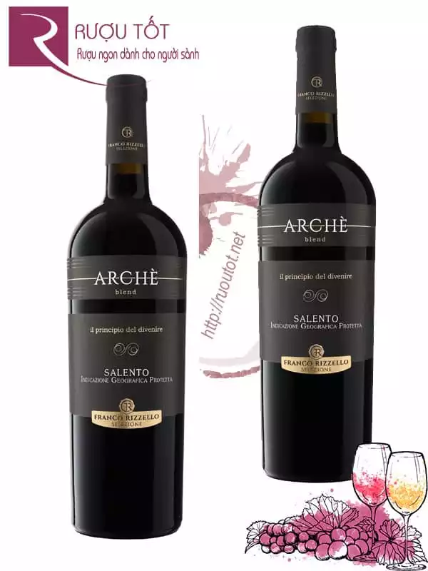 Rượu vang Arche Blend Negroamaro Primitivo Salento