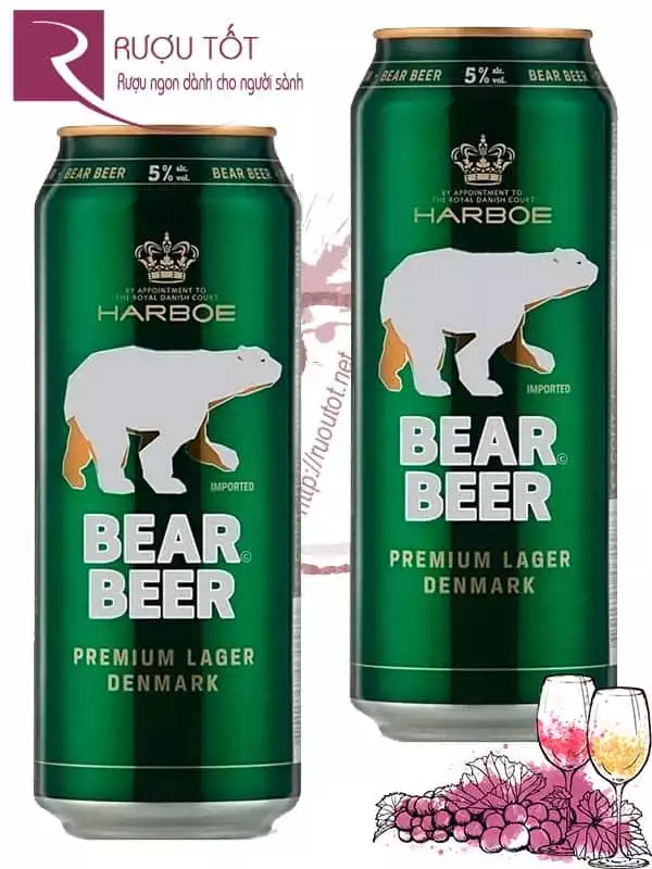 Bia Gấu Đức Bear Beer 5,6 độ Premium Lager