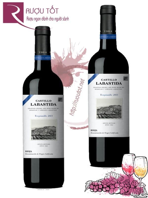 Rượu Vang Castillo Labastida Rioja DOC Tempranillo Thượng hạng