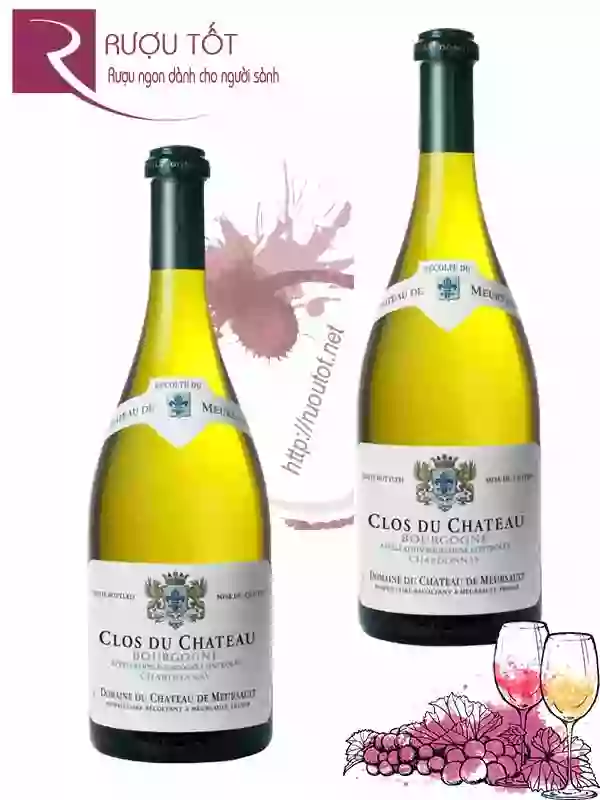 Rượu Vang Clos du Chateau Chardonnay Thượng hạng