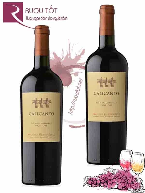 Rượu Vang Calicanto Vina El Principal Thượng hạng