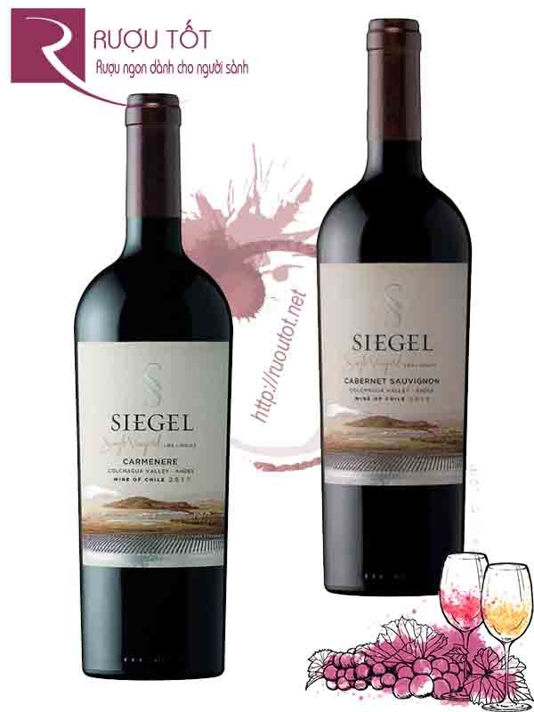 Vang Chile Siegel Single Vineyard Thượng hạng