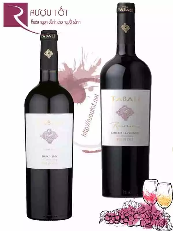 Vang Chile Tabali Reserve Cabernet Sauvignon - Syrah