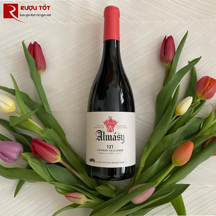 ruou almasy 121 gruner veltliner 13% 750ml hao hang