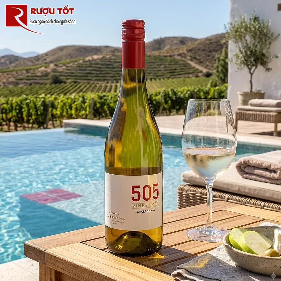 Rượu Casarena 505 Chardonnay