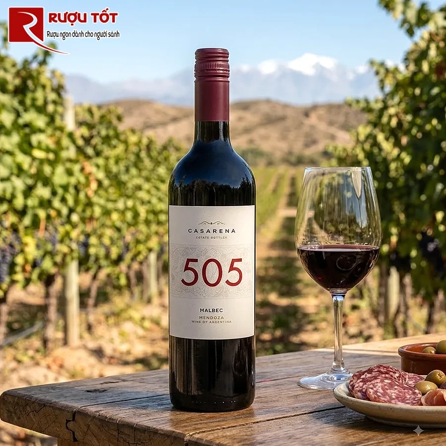 Rượu Casarena 505 Malbec