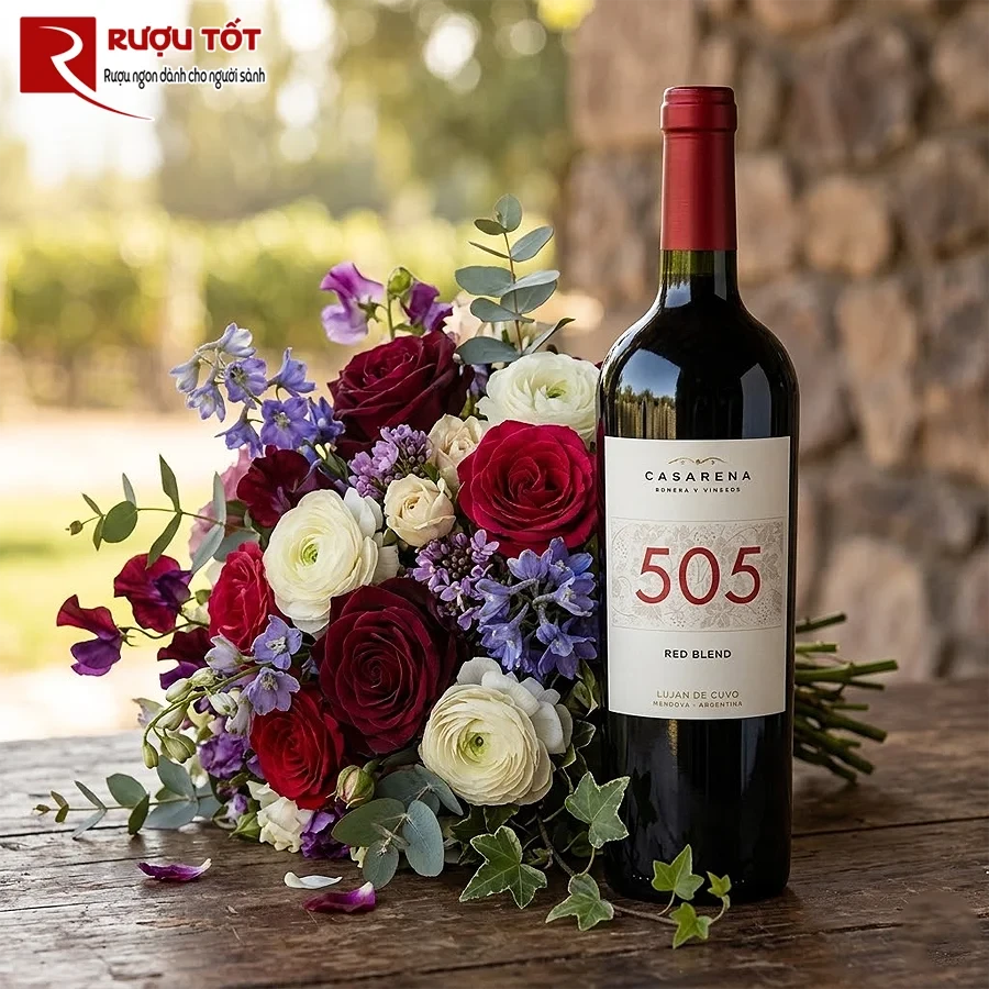 Rượu Casarena 505 Red Blend