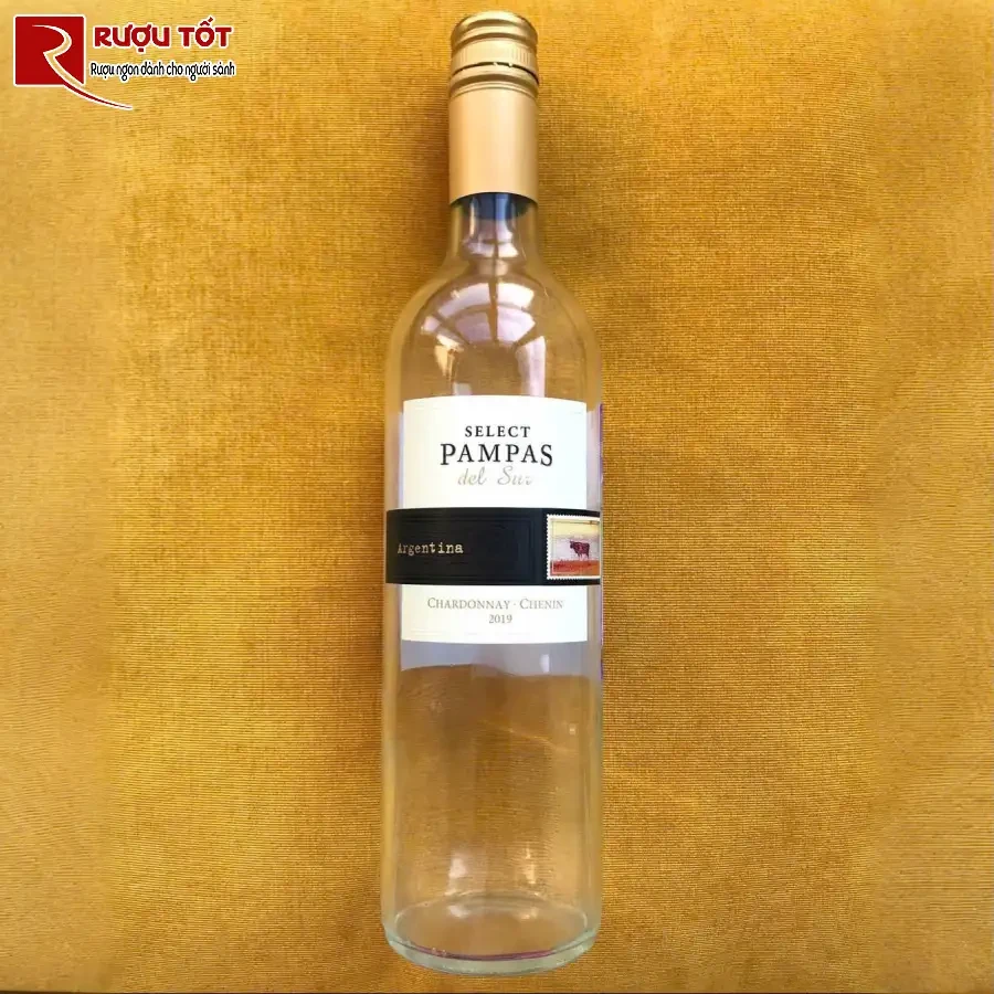 ruou pampas del sur select chardonnay chenin 13,5% 750ml