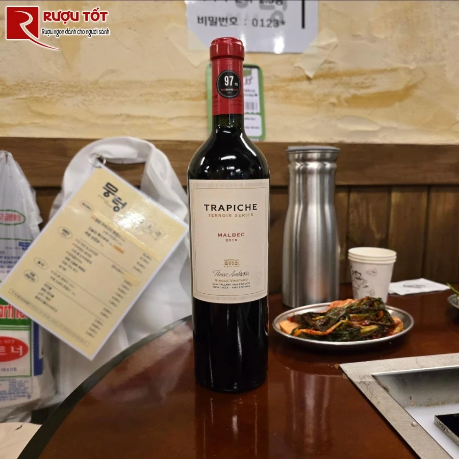 ruou trapiche terroir series finca ambrosia malbec