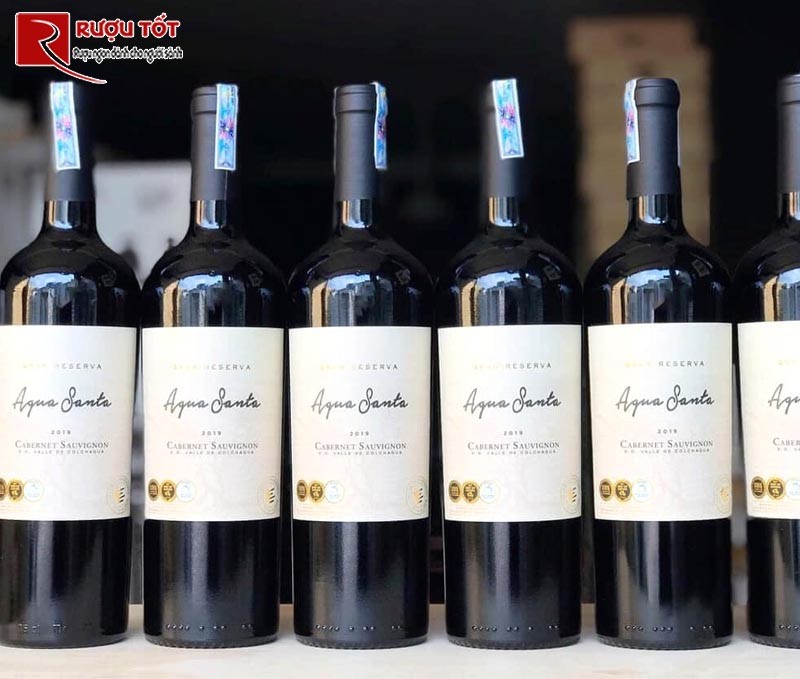 Rượu vang Agua Santa Gran Reserva Cabernet Sauvignon