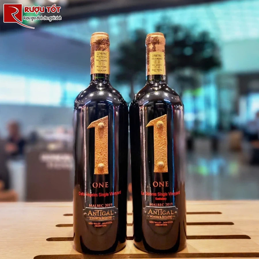 ruou vang antigal one malbec la dolores vineyard gia re