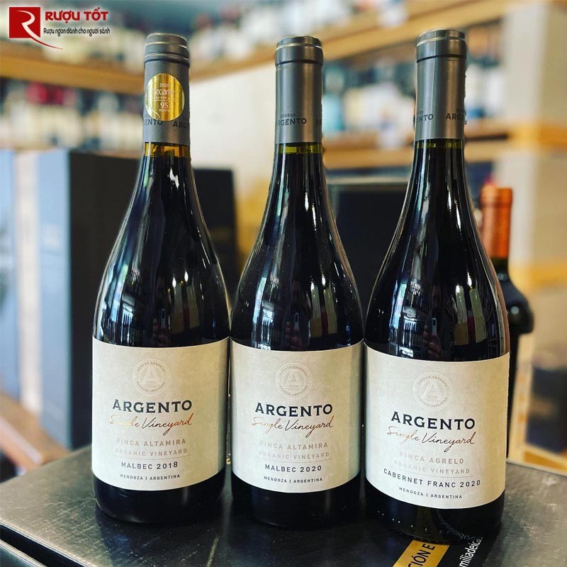 Ruou vang Argento Single Vineyard Finca