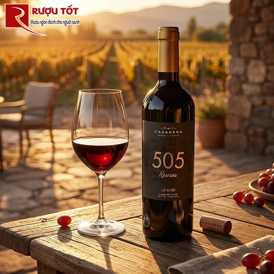 Rươu vang Casarena 505 Reserva Blend