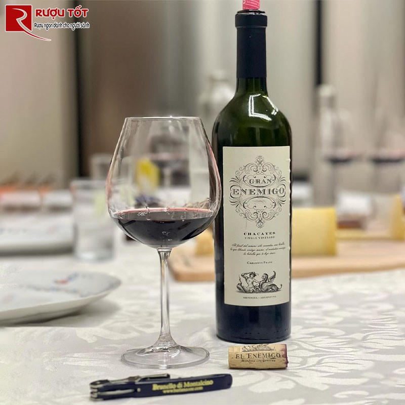Rượu Vang Đỏ Gran Enemigo Chacayes Cabernet Franc