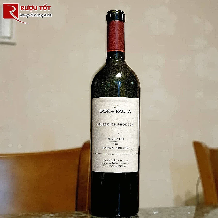 ruou vang dona paula seleccion de bodega malbec