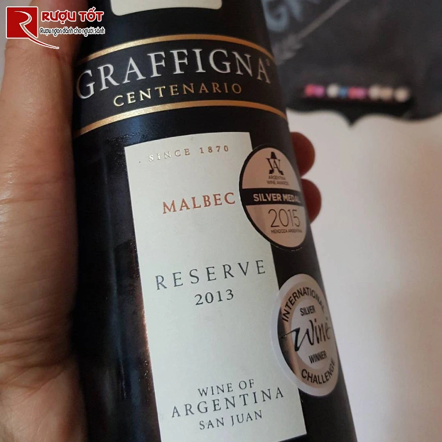 ruou vang graffigna centenario reserve