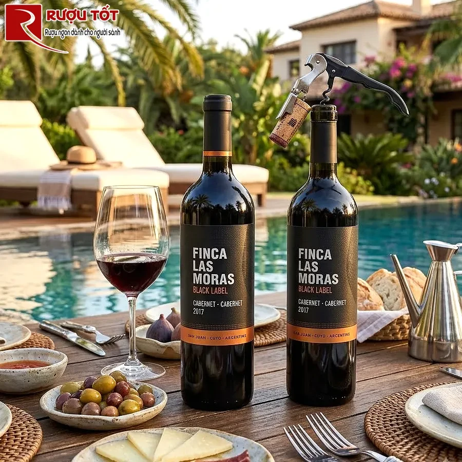 Rượu vang Las Moras Black Label