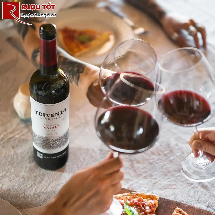 Rượu vang Trivento Reserve Malbec