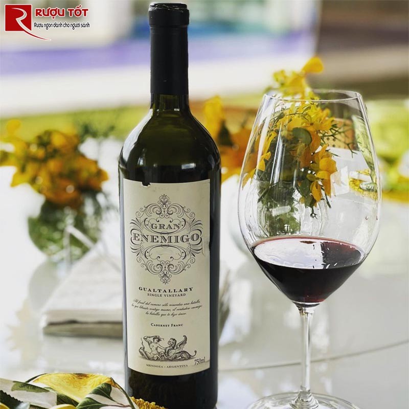 Vang Argentina Gran Enemigo Gualtallary Cabernet Franc