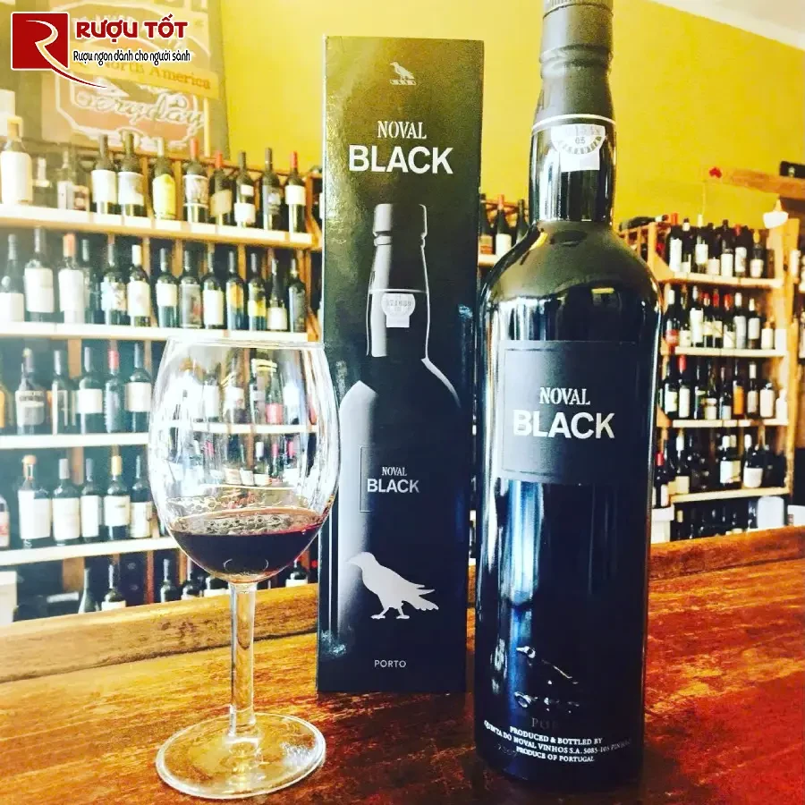 ruou noval black quinta do noval 19,5% 750ml bo dao nha