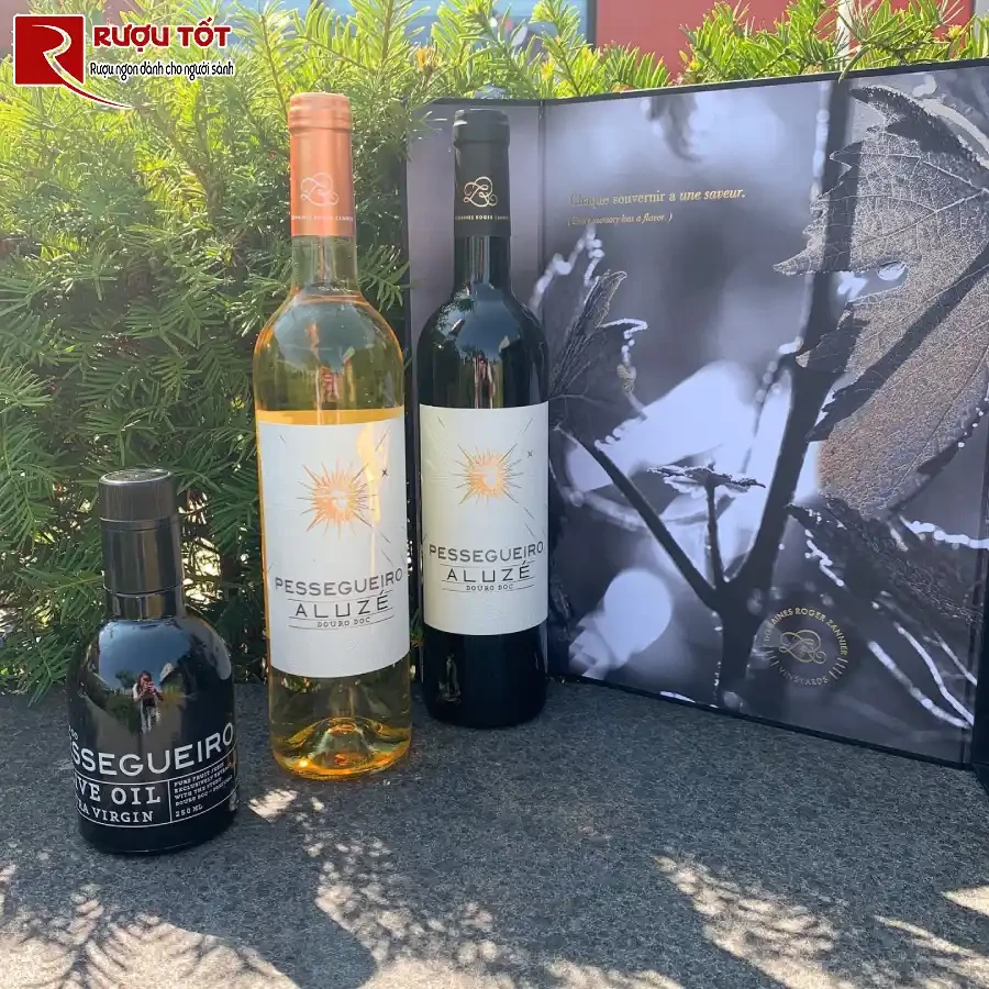 ruou roger zannier aluze tinto chat luong cao bo dao nha