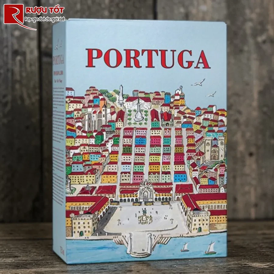 ruou vang bịch portuga 3L 12,5% bo dao nha