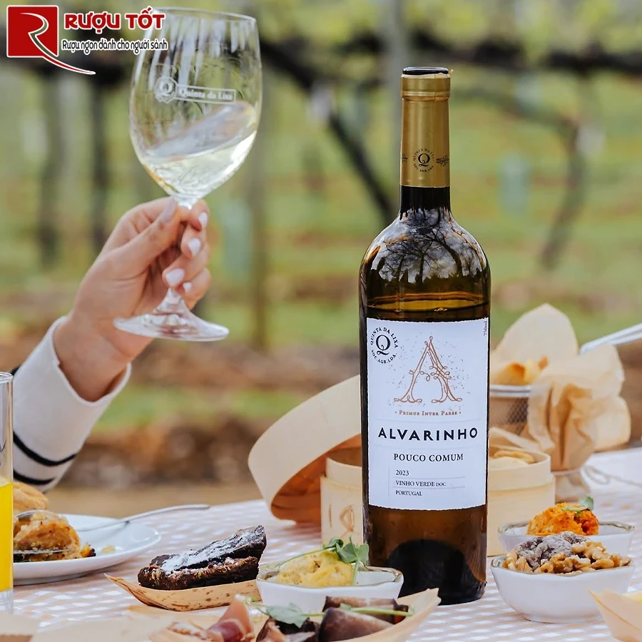 Rượu vang Quinta Da Lixa Pouco Comum Alvarinho
