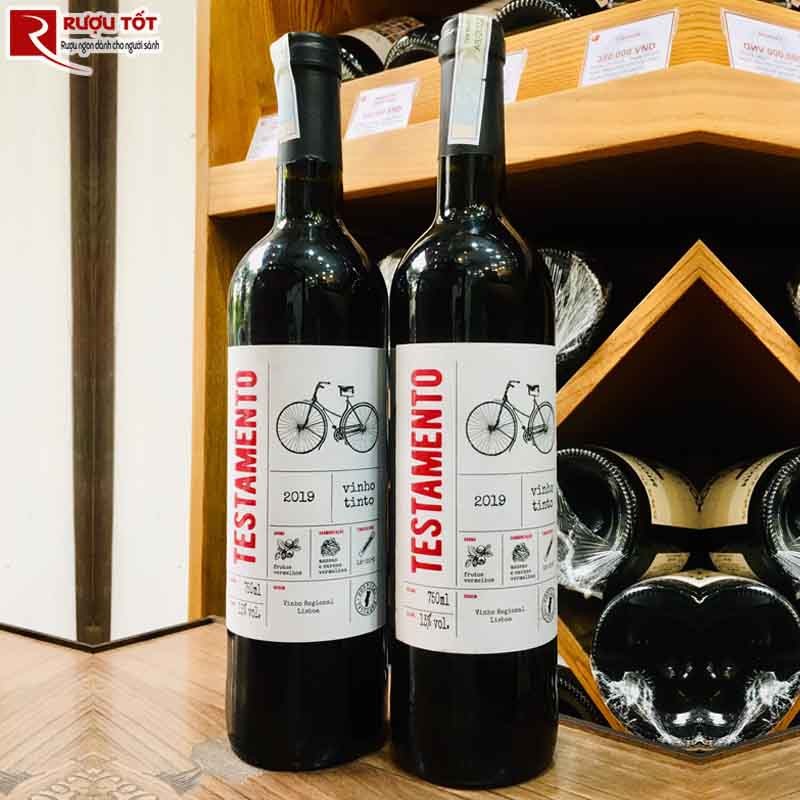 Rượu vang Testamento Vinho Tinto