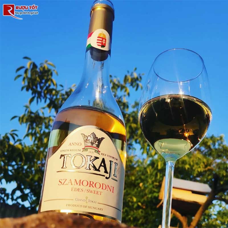 Vang ngọt Tokaji Sweet Wine Szamorodni