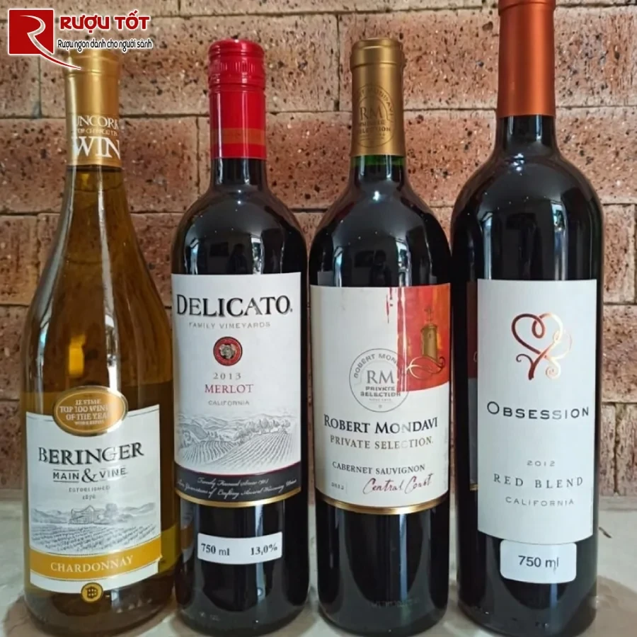 ruou california delicato merlot