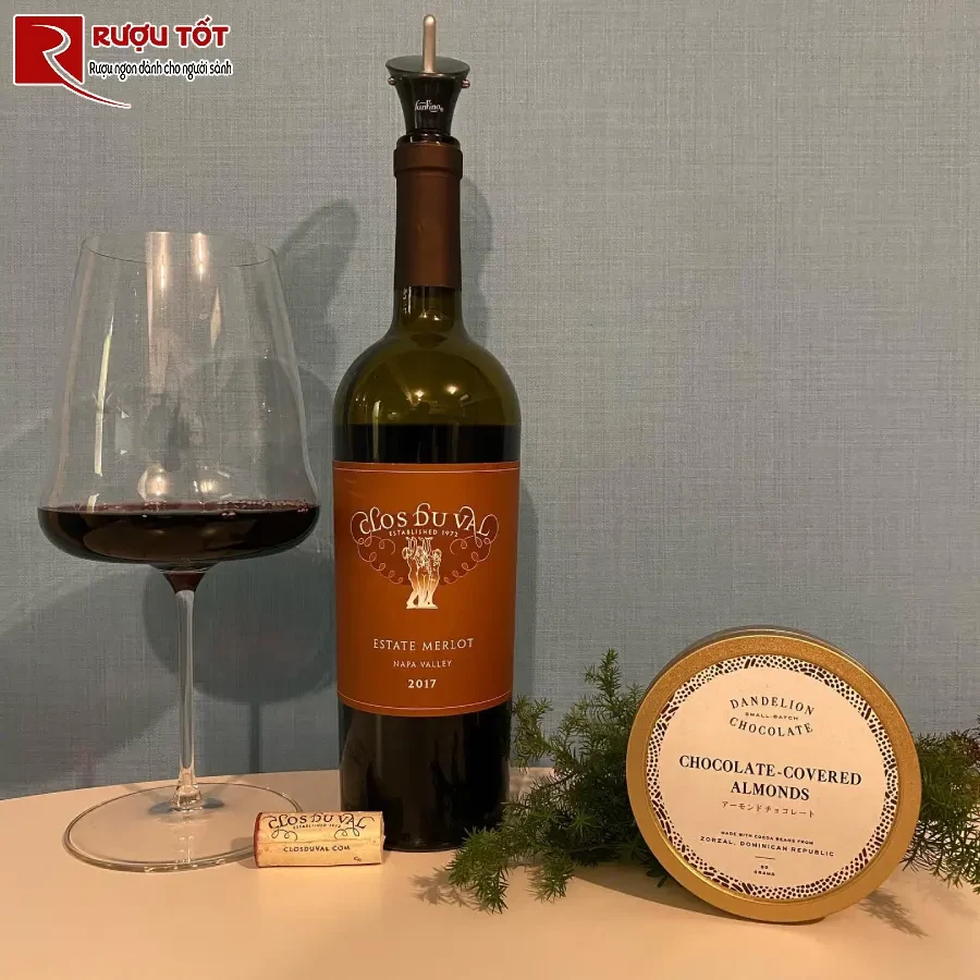 ruou clos du val merlot napa valley