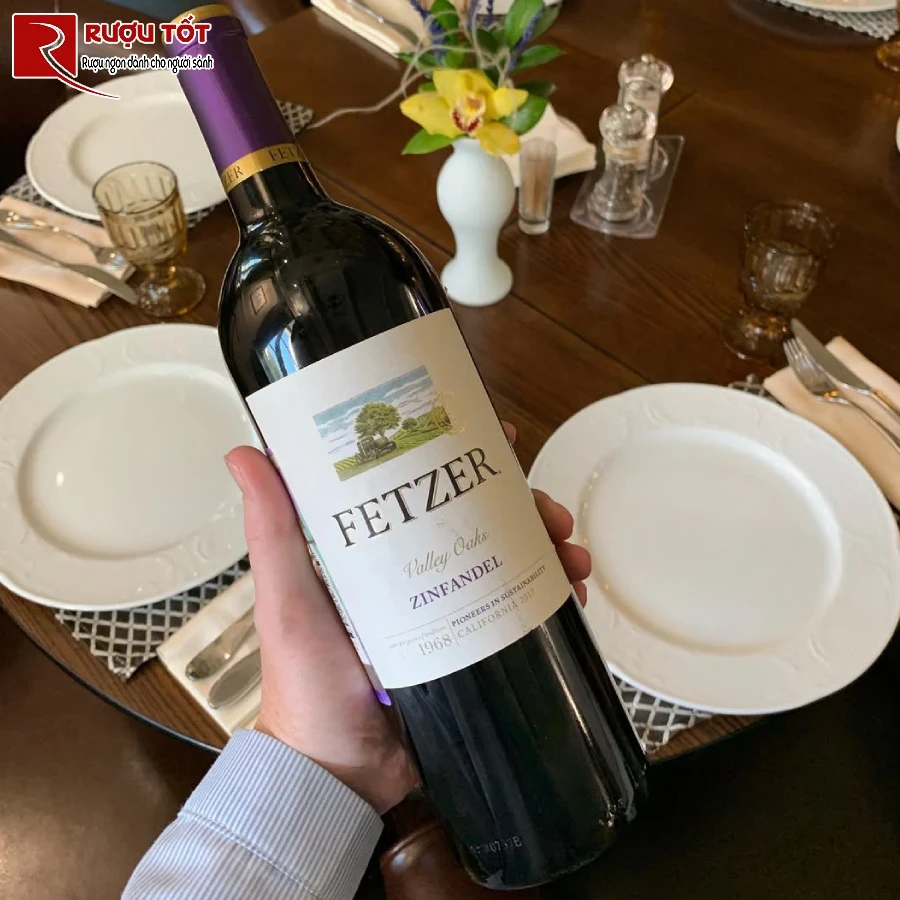ruou fetzer zinfandel 13,5% 750ml hao hang gia tot