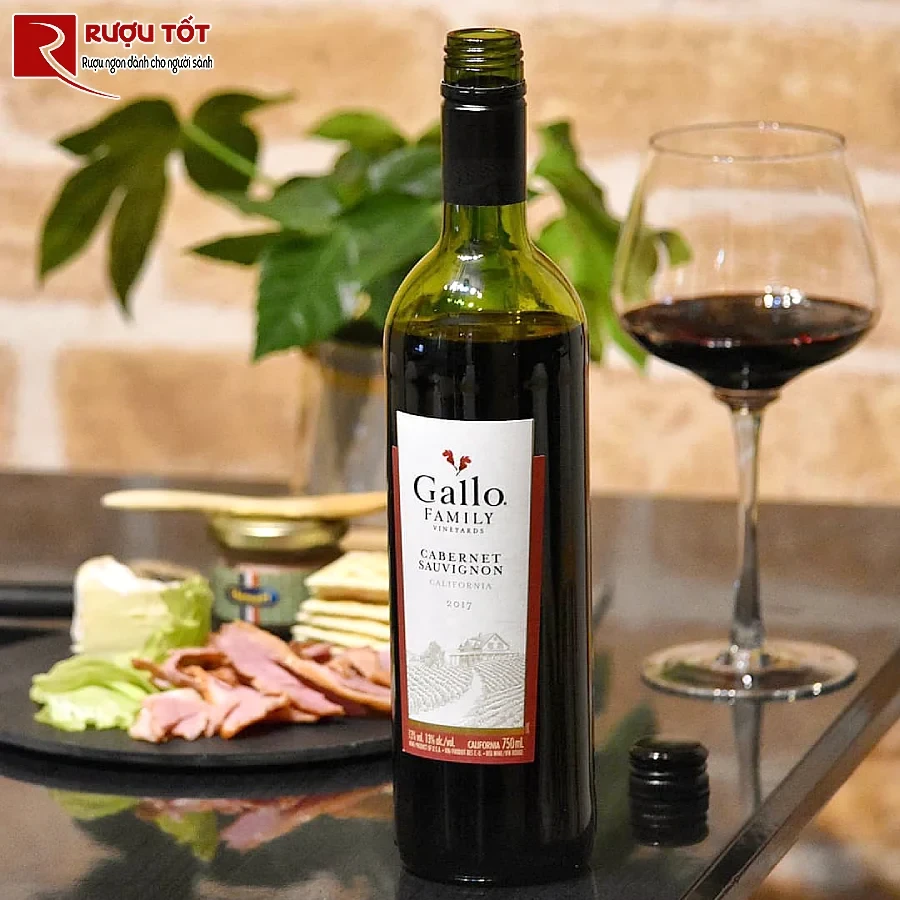 ruou gallo family vineyards varietal cabernet sauvignon 13% 750ml
