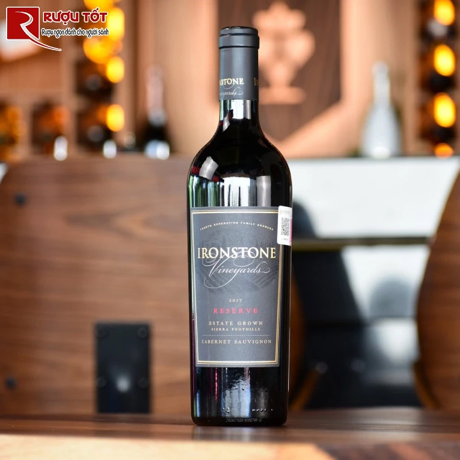 ruou ironstone old vine zinfandel reserve 14,5% 750ml